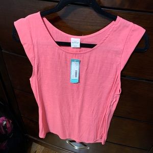 Cute pink Kaileigh top from Stitch Fix